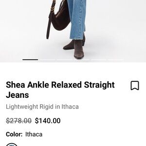 Shea Ankle Relaxed Straight Jeans
